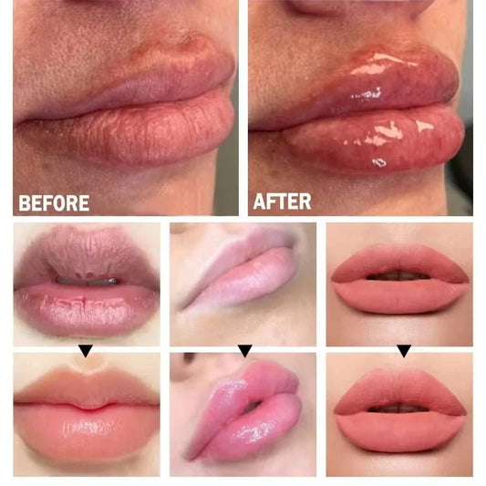 Lip Plumper Serum Extreme Volume Lip Enhancer Liquid Oil Moisturizing Reduce Fine Lines Lip Plumper Gloss Sexy Beauty Makeup - U&MORE