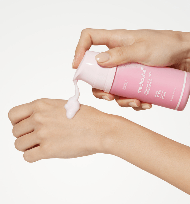 medicube PDRN Pink Collagen Bubble Serum 95ml - U&MORE