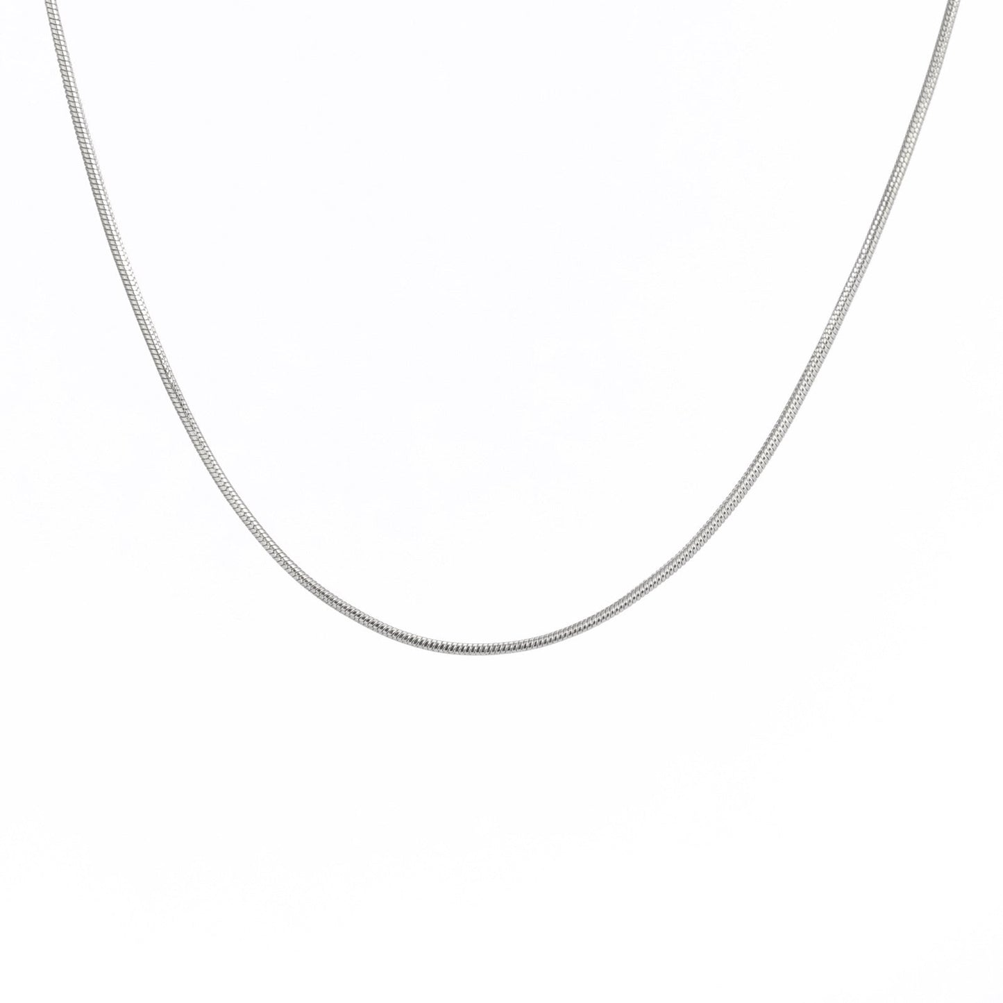 1.2mm Snake Bone Chain Necklace, Korean Style, Couple's Collarbone - U&MORE