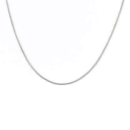 1.2mm Snake Bone Chain Necklace, Korean Style, Couple's Collarbone - U&MORE