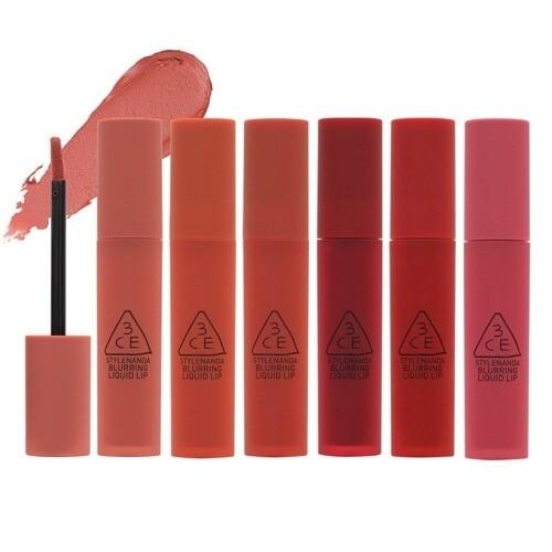 3CE Blurring Liquid Lip 5.5g (10 Colors) - U&MORE