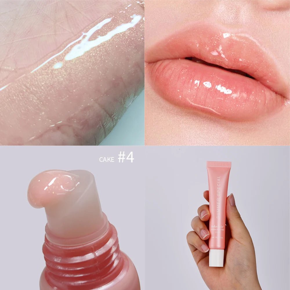 4pcs Lip Balm Deep Moisturizing Lip Glaze Smoothing Lip Lines Long - Lasting Nourishment Daily Lip Care Lip Balm - U&MORE