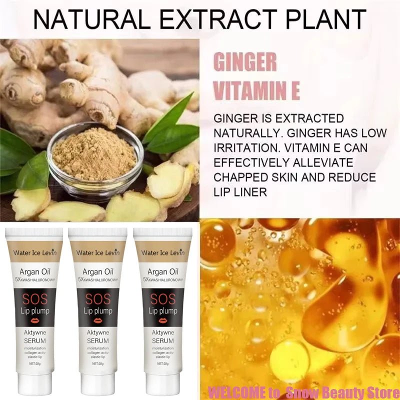 Lip Plumper Serum Extreme Volume Lip Enhancer Liquid Oil Moisturizing Reduce Fine Lines Lip Plumper Gloss Sexy Beauty Makeup - U&MORE