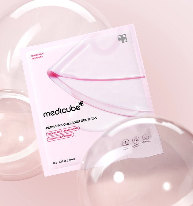 medicube PDRN Pink Collagen Gel Mask 28g X 8ea - U&MORE