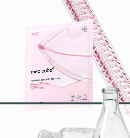 medicube PDRN Pink Collagen Gel Mask 28g X 8ea - U&MORE