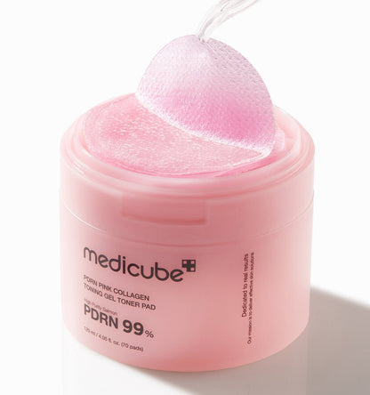 medicube PDRN Pink Collagen Gel Toner Pad 120ml/70pads - U&MORE