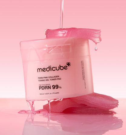 medicube PDRN Pink Collagen Gel Toner Pad 120ml/70pads - U&MORE