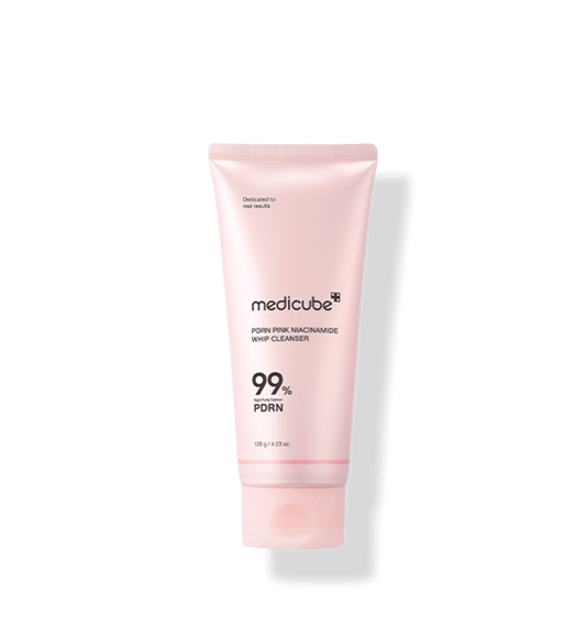 medicube PDRN Pink Niacinamide Whip Cleanser 120g - U&MORE