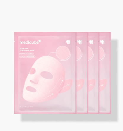 medicube PDRN PINK TENSION UP MASK SET 34g X 4ea - U&MORE