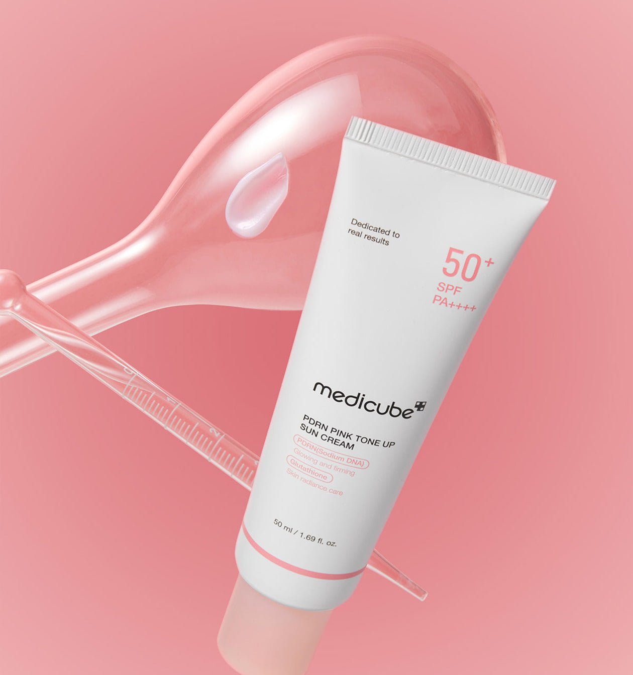 medicube PDRN Pink Tone Up Sun Cream 50ml - U&MORE