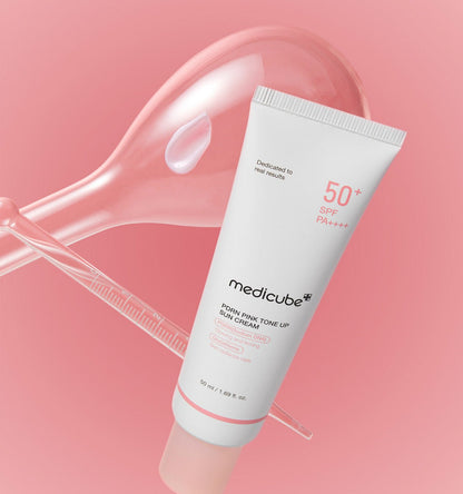 medicube PDRN Pink Tone Up Sun Cream 50ml - U&MORE