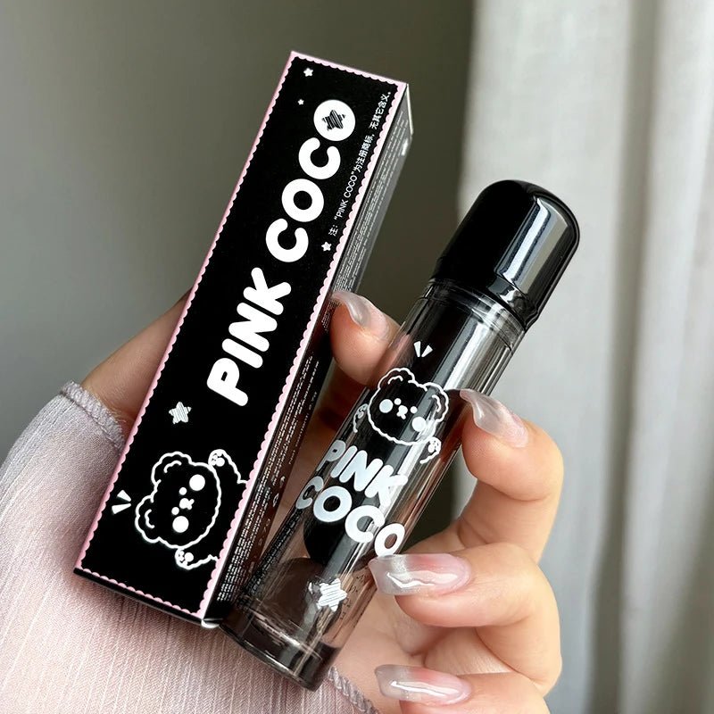 PINK COCO Mirror Water Lip Gloss Lip Glaze Moisturizing Liquid Lipstick Clear Tint Makeup Korean Lip Balm Women Cosmetics - U&MORE