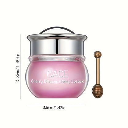 Rose Cherry Honey Peach Lip Gloss - Hydrating and Nourishing Lip Mask for Unisex with Lightening Effect - Moisturizing and Soothing Lip Balm for All Skin Types, Perfect Valentines Day Gift - U&MORE