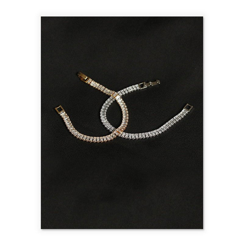 Simple zircon bracelet - U&MORE
