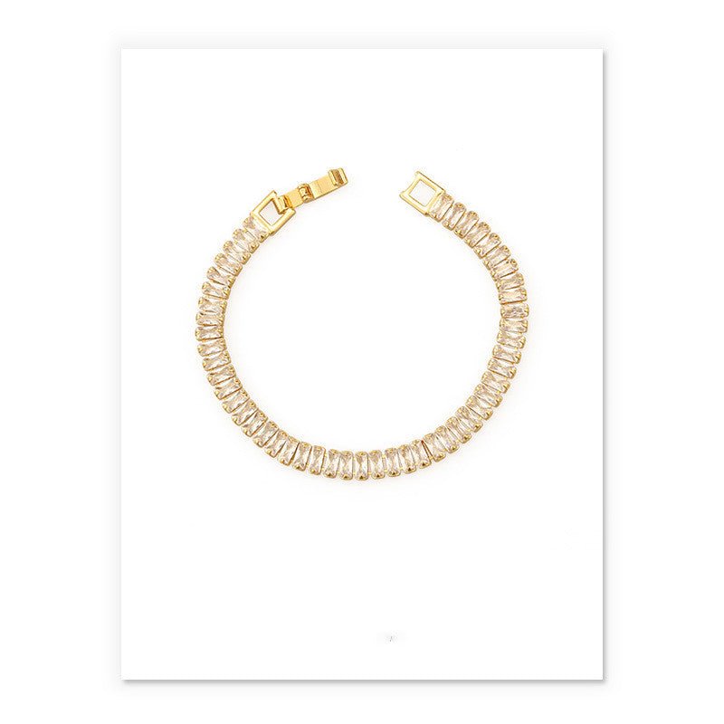 Simple zircon bracelet - U&MORE