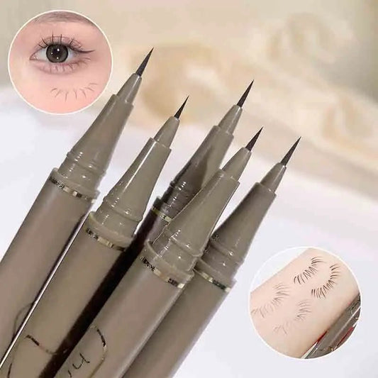 Slim eyeliner is waterproof, sweat - proof, long - lasting and non - smudged. Newbie brown eyeliner liquid pen - U&MORE