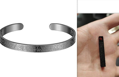 Stainless Steel Arabic Disc Necklace Bracelet - U&MORE