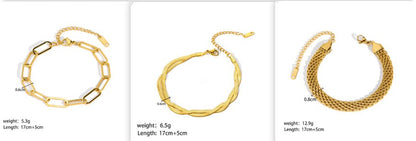 Stainless Steel Ornament Bracelet Female - U&MORE