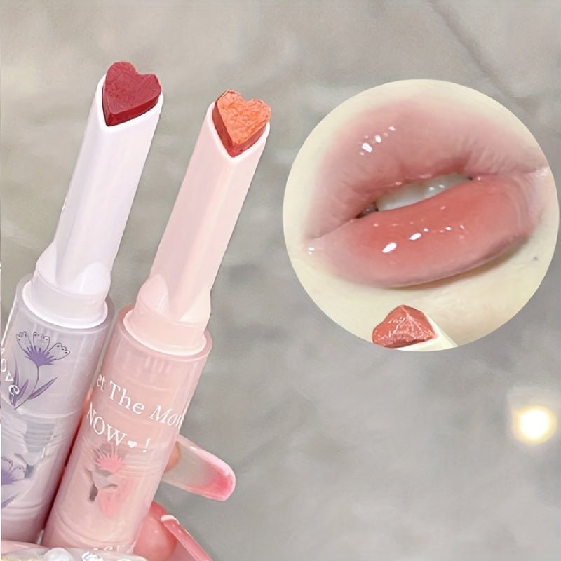 Ultimate Heart Lip Balm: Waterproof, Non - Stick & Moisturizing with Squalane - For All - Day Natural Radiance - U&MORE