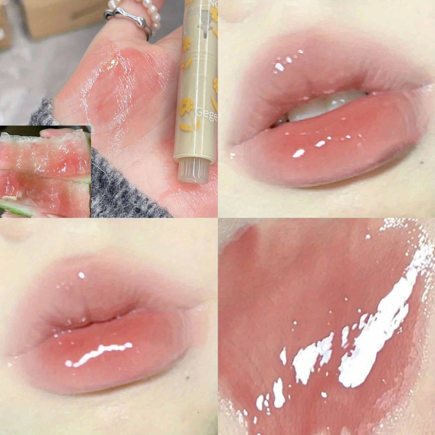 Ultimate Heart Lip Balm: Waterproof, Non - Stick & Moisturizing with Squalane - For All - Day Natural Radiance - U&MORE