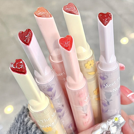 Ultimate Heart Lip Balm: Waterproof, Non - Stick & Moisturizing with Squalane - For All - Day Natural Radiance - U&MORE