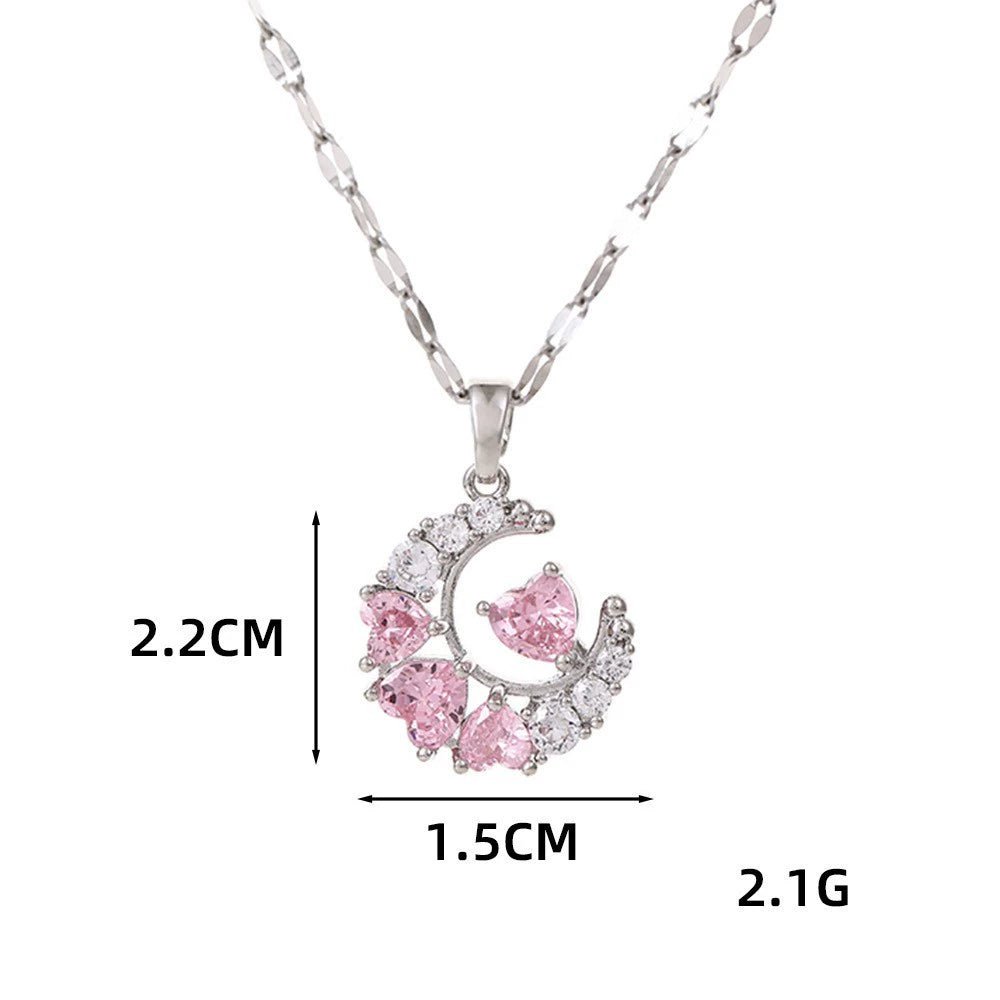 Women's Cute Dream Moon Necklace Versatile Design Jewelry - U&MORE