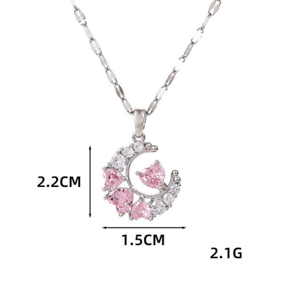 Women's Cute Dream Moon Necklace Versatile Design Jewelry - U&MORE