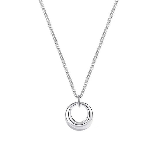 Women's Geometric Circle Necklace Simple Clavicle Chain Versatile - U&MORE